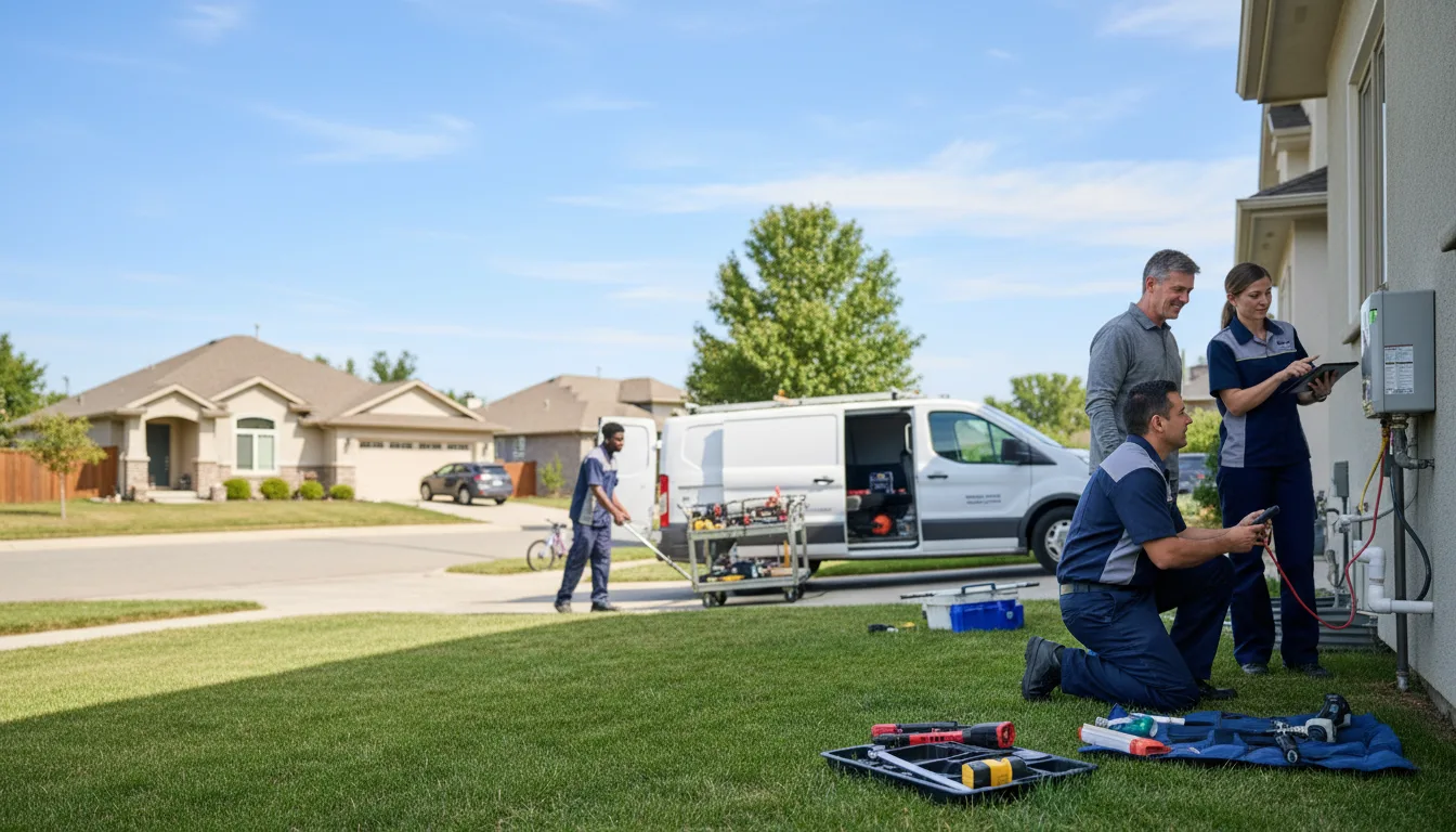 Tankless water heater service in Newtown, VA